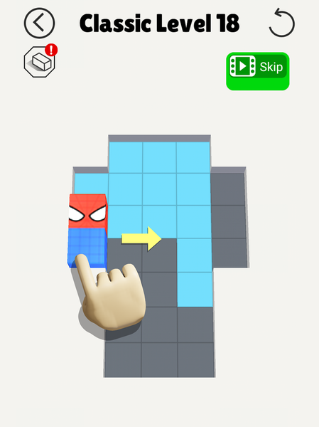 Turn Block Painting - Gameplay image of android game