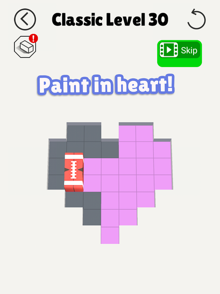 Turn Block Painting - Gameplay image of android game