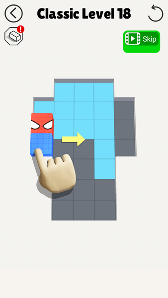 Turn Block Painting - Gameplay image of android game