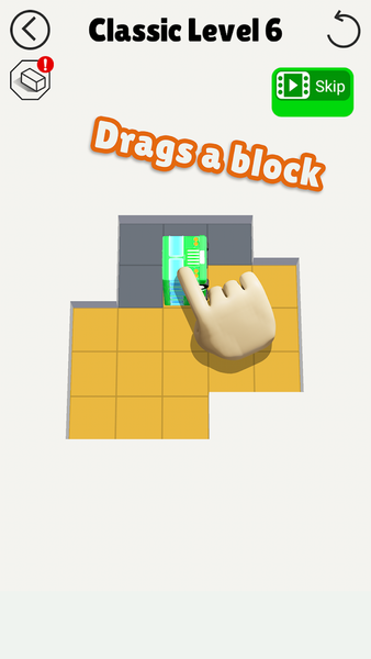 Turn Block Painting - Gameplay image of android game