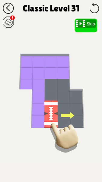 Turn Block Painting - Gameplay image of android game
