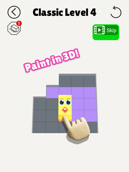 Turn Block Painting - Gameplay image of android game