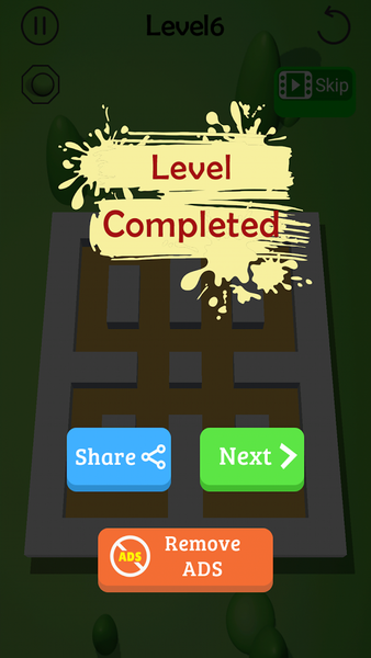 Roller Paint Ball - Gameplay image of android game