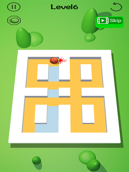 Roller Paint Ball - Gameplay image of android game