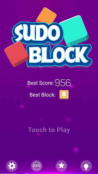SudoBlock : Block puzzle game - Gameplay image of android game