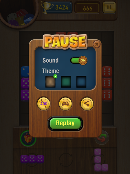 Woody Dice Block - عکس بازی موبایلی اندروید