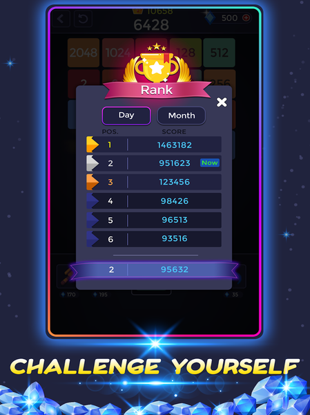 X-Blocks Merge Number - عکس بازی موبایلی اندروید