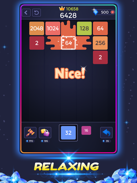 X-Blocks Merge Number - عکس بازی موبایلی اندروید