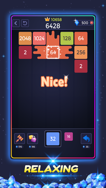 X-Blocks Merge Number - عکس بازی موبایلی اندروید