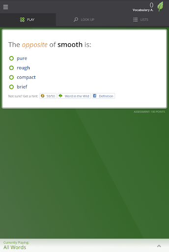 Vocabulary.com - عکس برنامه موبایلی اندروید