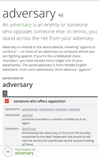 Vocabulary.com - عکس برنامه موبایلی اندروید