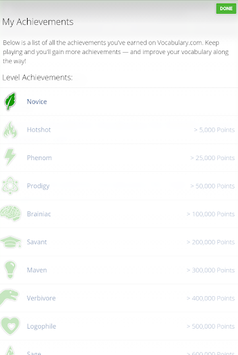 Vocabulary.com - عکس برنامه موبایلی اندروید