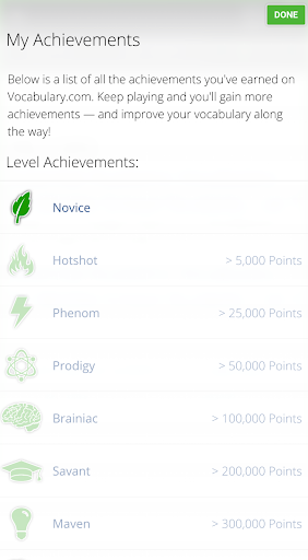 Vocabulary.com - عکس برنامه موبایلی اندروید