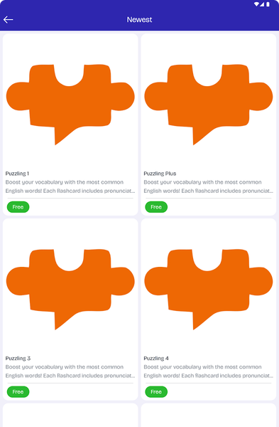 VocabPuzz: Compete & Learn - Image screenshot of android app