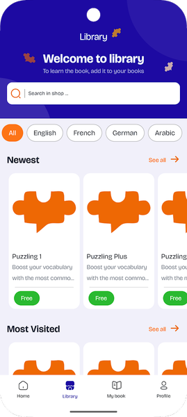 VocabPuzz: Compete & Learn - Image screenshot of android app