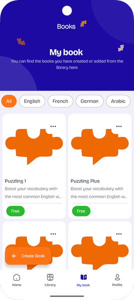 VocabPuzz: Compete & Learn - Image screenshot of android app