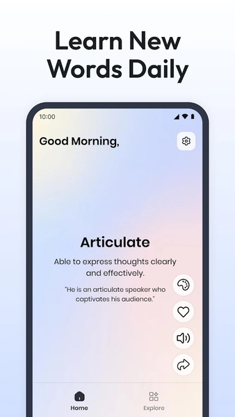 Vocabulary: Daily Words - Image screenshot of android app