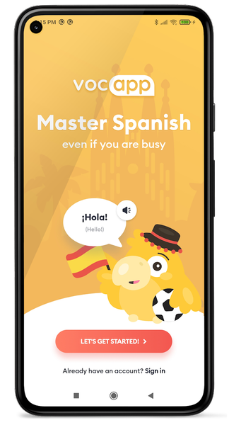 VocApp - Spanish Flashcards - عکس برنامه موبایلی اندروید
