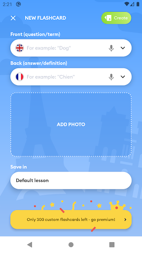 Learn French Vocabulary VocApp - Image screenshot of android app