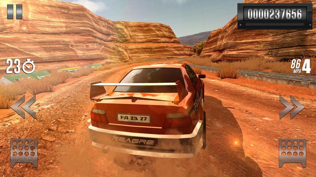 Rally Racer Drift - Gameplay image of android game