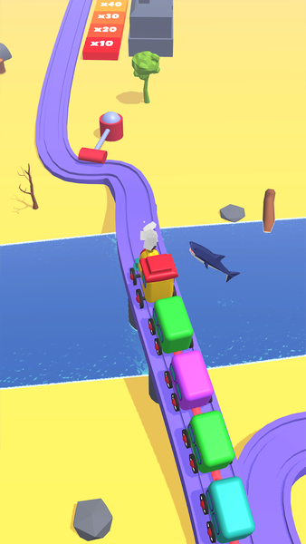 Wagon Saver - Gameplay image of android game