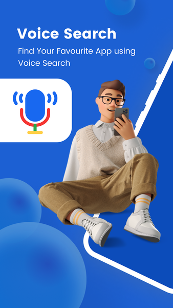 Voice Search Voice Assistant - عکس برنامه موبایلی اندروید