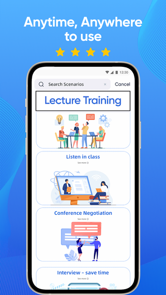 iTranscribe - Voice to Text - عکس برنامه موبایلی اندروید