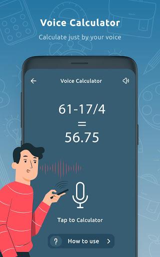 Voice Calculator - Image screenshot of android app
