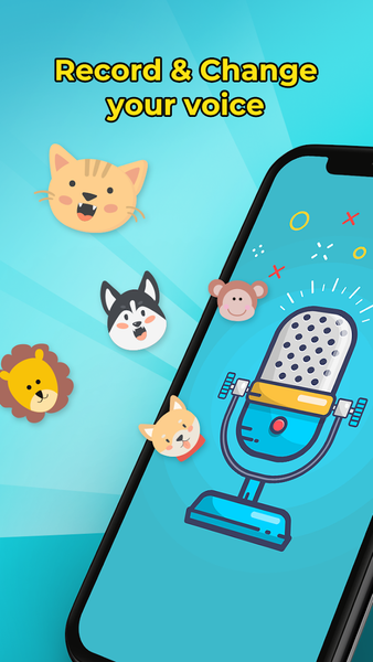 Voice Changer Voice Editor App - عکس برنامه موبایلی اندروید