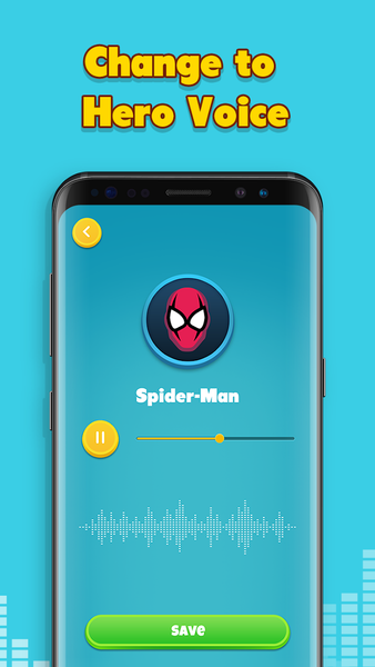 Voice Changer Voice Editor App - عکس برنامه موبایلی اندروید