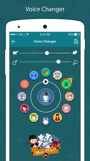 Voice Changer Male to Female - عکس برنامه موبایلی اندروید