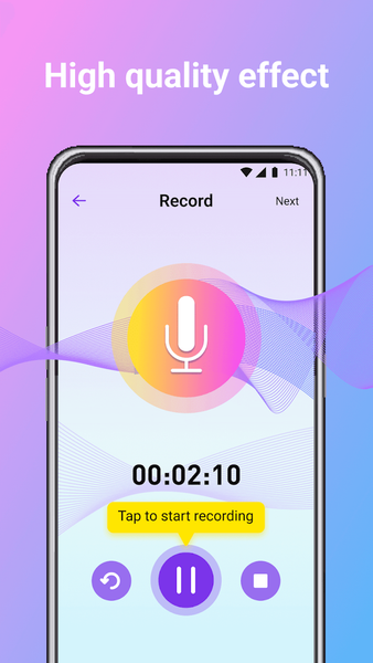 Voice Changer Voice Clone 2024 - Image screenshot of android app