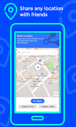 Voice GPS, Directions & Maps - عکس برنامه موبایلی اندروید