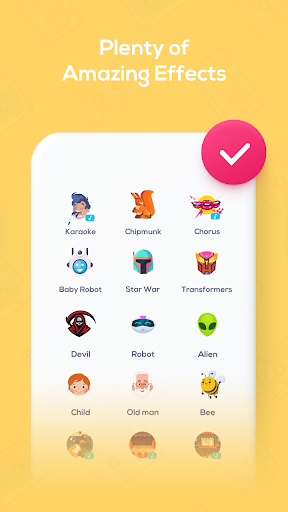 Super Voice Changer - Editor - عکس برنامه موبایلی اندروید