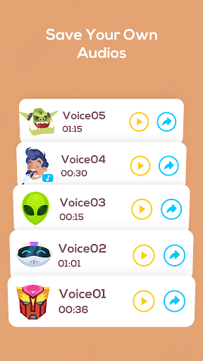 Super Voice Changer - Editor - عکس برنامه موبایلی اندروید