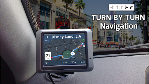 GPS Navigation - Maps & Route - عکس برنامه موبایلی اندروید