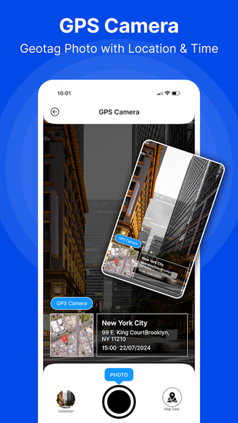 GPS Maps Navigation GPS Camera - عکس برنامه موبایلی اندروید