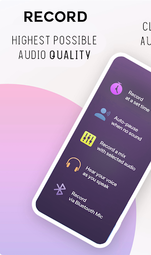 Voice Recorder 2020 - High quality Sound Recording - عکس برنامه موبایلی اندروید