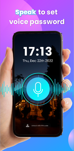 Voice Screen Lock: Voice Lock - Image screenshot of android app