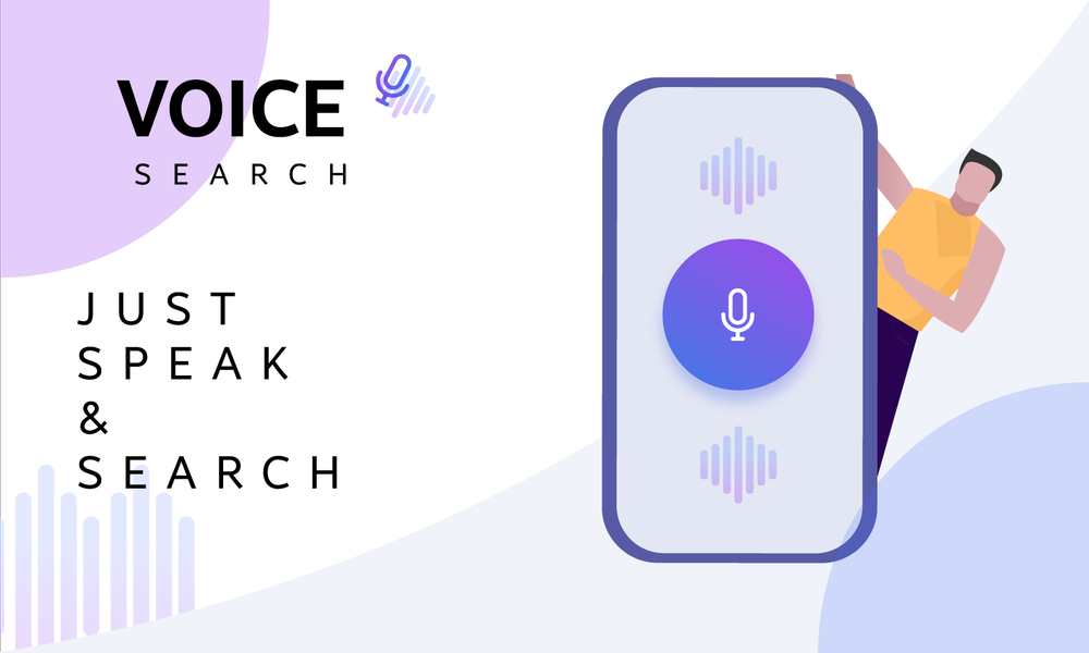 Voice Search Speak To search - عکس برنامه موبایلی اندروید