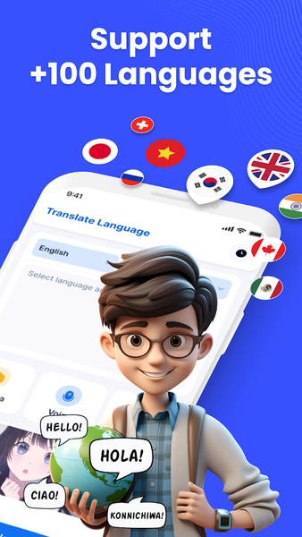 AI Translate All Languages - عکس برنامه موبایلی اندروید