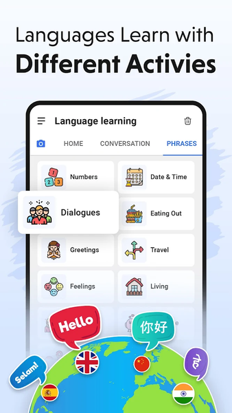 Translate All Languages - Text - Image screenshot of android app