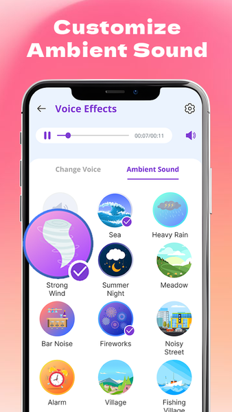 AI Voice Changer: Funny Sounds - عکس برنامه موبایلی اندروید