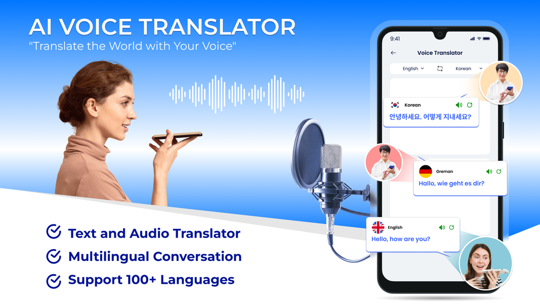 Translate: AI Voice Translator - Image screenshot of android app