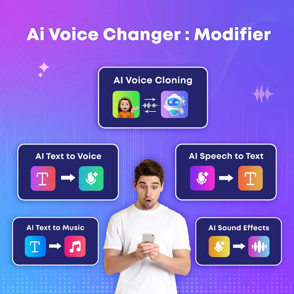 AI Voice Changer : Modifier - Image screenshot of android app