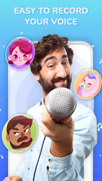 Voice Changer, Voice Effects - عکس برنامه موبایلی اندروید