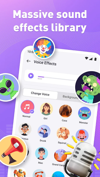 Magic Voice Changer - عکس برنامه موبایلی اندروید