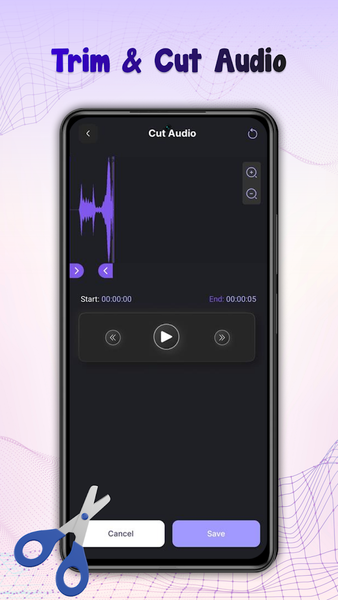 Voice Changer: Reverse Play - عکس برنامه موبایلی اندروید
