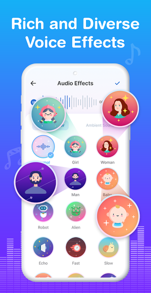 Voice Changer, Audio Effects - Image screenshot of android app