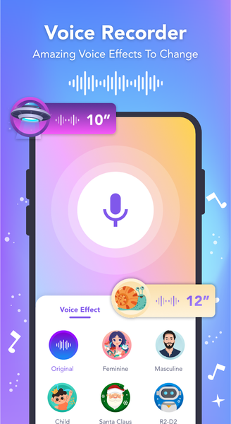 Voice Changer, Voice Effects - Image screenshot of android app